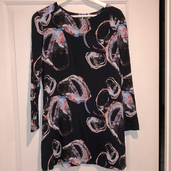 &other stories black print shift dress size 6 - Picture 3 of 13